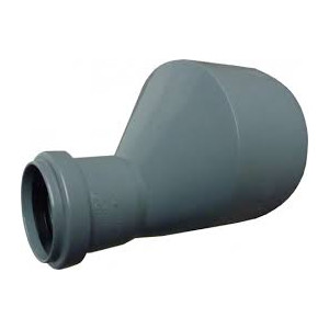 redukcja PP szara fi 75x50mm